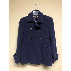Purple Wool Coat American Rag